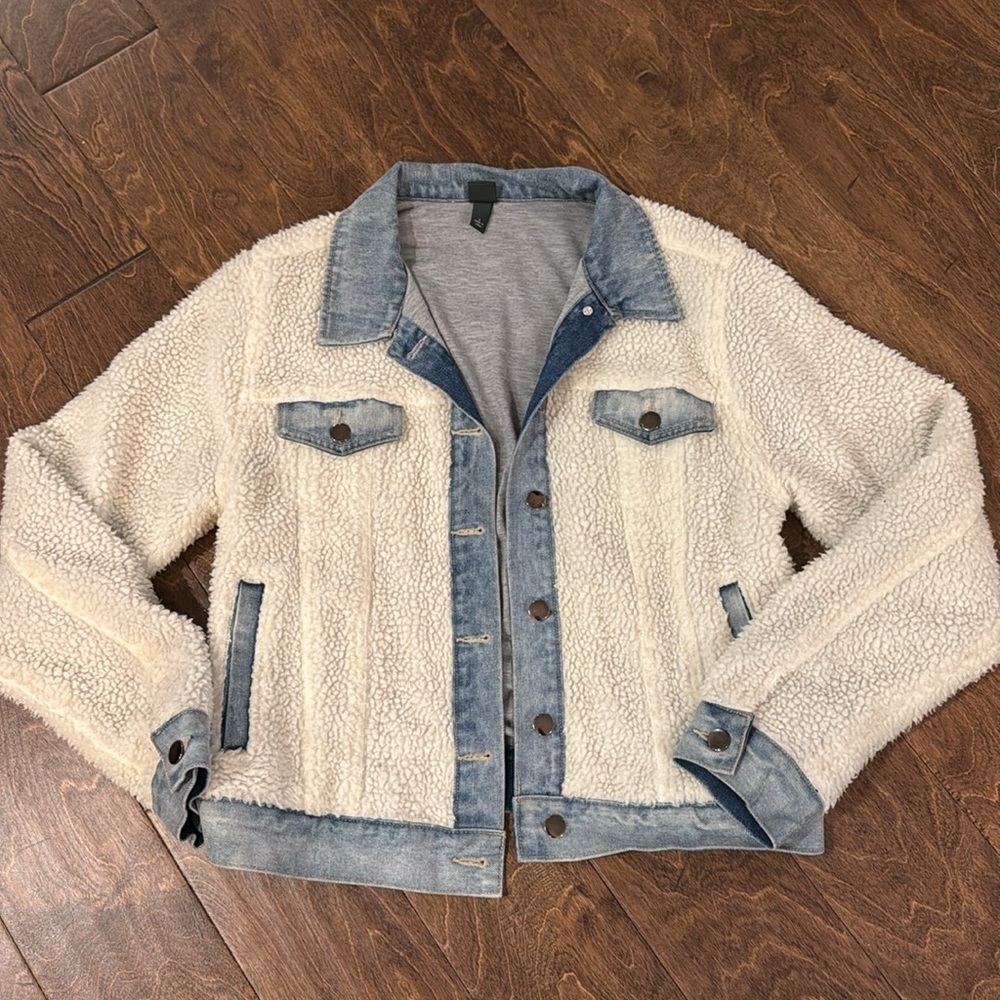 Wild fable Sherpa Jean jacket